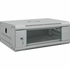 Elektronica*vidaXL Netwerk kabinet met opslag 53 x 45 x 21 cm Staal Grijs
