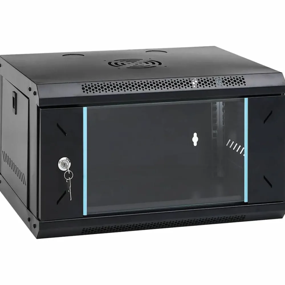 Netwerk kabinet met opslag 53 x 45 x 30 cm Staal>vidaXL Discount