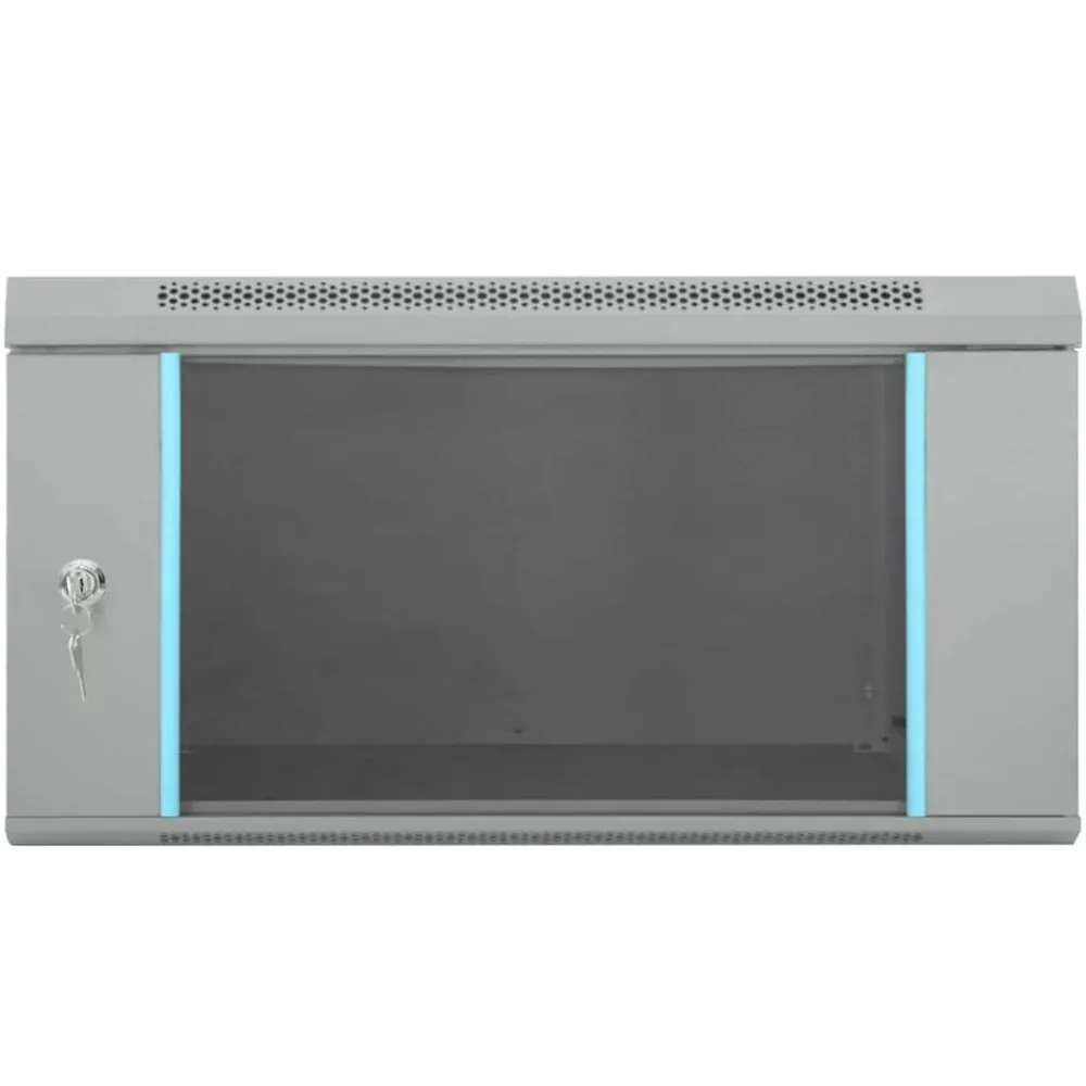 Netwerk kabinet met opslag 60 x 60 x 35 cm Staal>vidaXL Sale