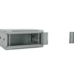 Elektronica*vidaXL Netwerk kabinet met opslag 60 x 35 x 28 cm Staal Grijs