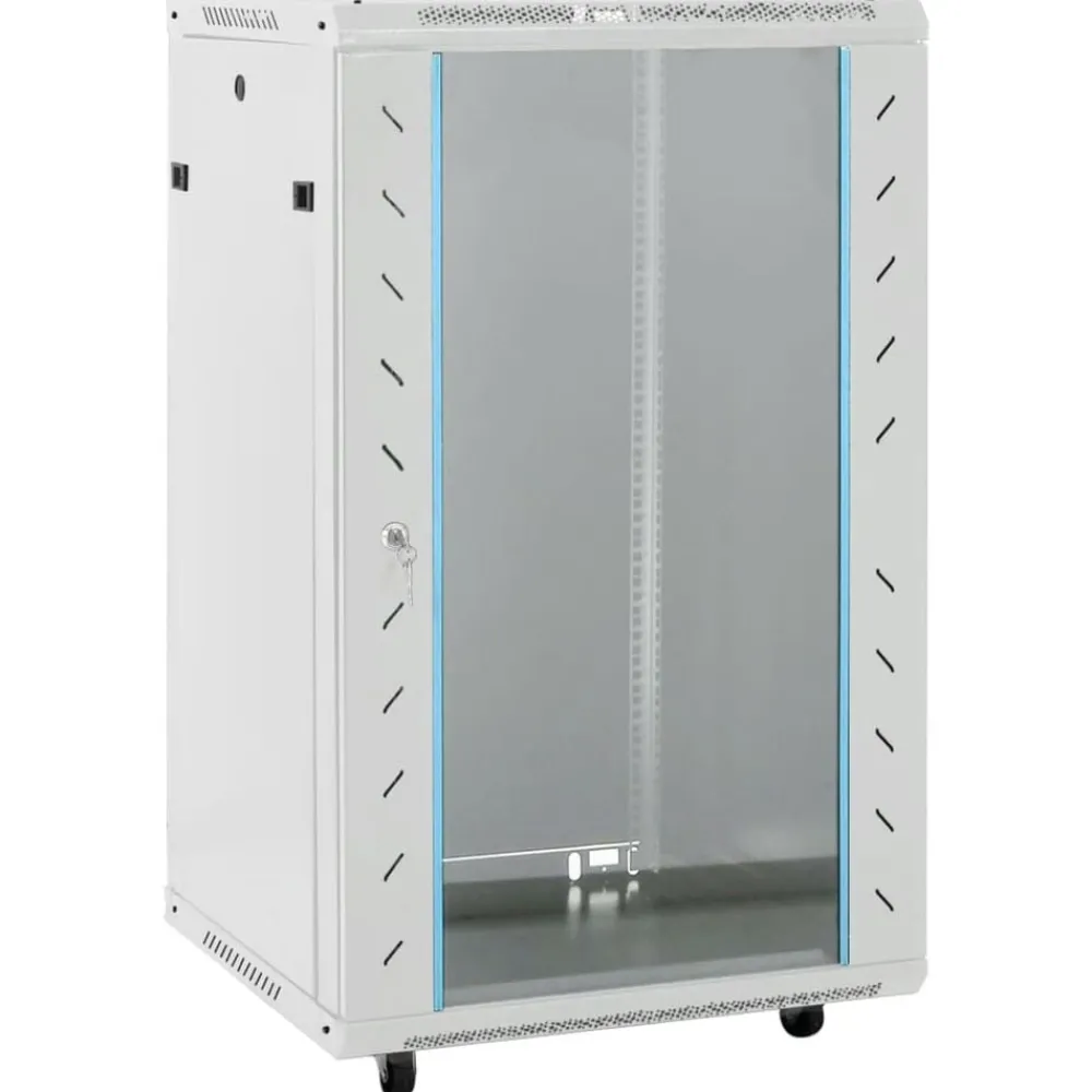 Netwerkkast met draaiwieltjes 18U 19" IP20 60x60x100 cm>vidaXL Clearance