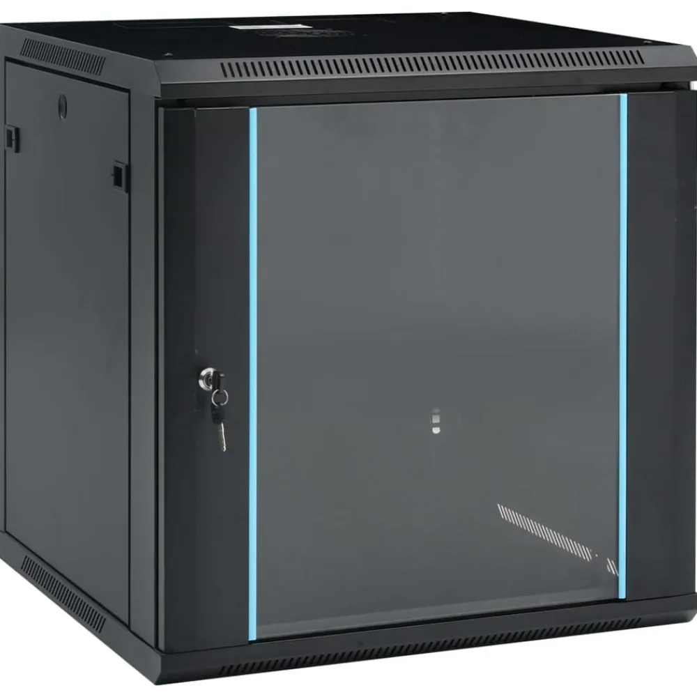 Netwerkkast voor aan de muur 12U 19" IP20 600x600x640 mm>vidaXL Online