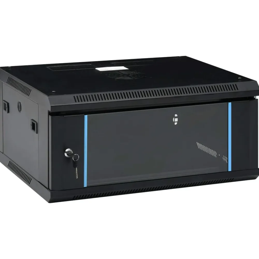 Netwerkkast voor aan de muur 4U 19" IP20 600x450x285 mm>vidaXL Clearance