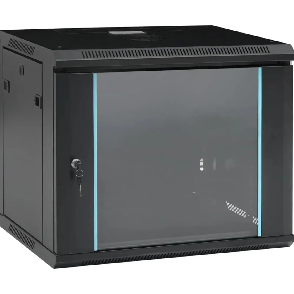 Netwerkkast voor aan de muur 9U 19" IP20 600x450x510 mm>vidaXL
