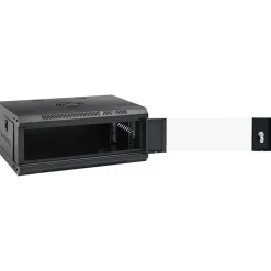 Elektronica*vidaXL Netwerkkast wandgemonteerd 4U 19" IP20 53x40x21 cm Zwart