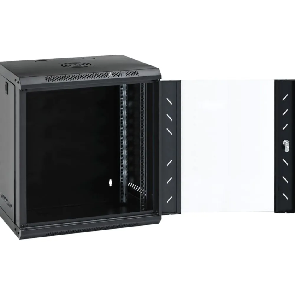 Netwerkkast wandgemonteerd 12U 19" IP20 53x40x60 cm>vidaXL Clearance