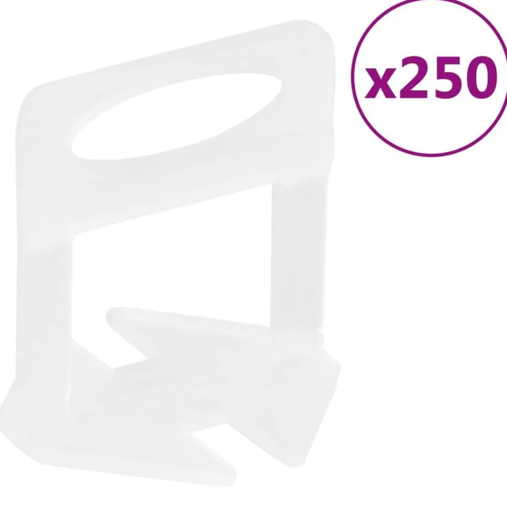 Nivelleerklemmen voor tegels 250 st 1 mm>vidaXL Best