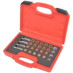 Olieaftapplug-reparatieset M13 M15 M17 M20 64-delig>vidaXL Discount