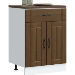 Onderkast Lucca bewerkt hout kleur>vidaXL Discount