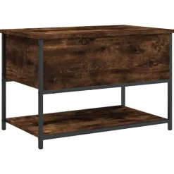 Opbergbankje 70x42,5x47 cm bewerkt hout kleurig>vidaXL Outlet