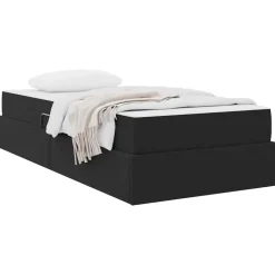 Opbergbed met matras met matras 90 x 190 cm Fluweel><noscript><img width=