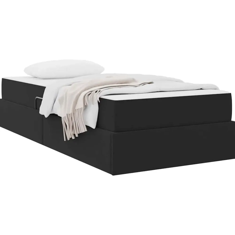 Opbergbed met matras met matras 90 x 190 cm Fluweel>vidaXL Clearance