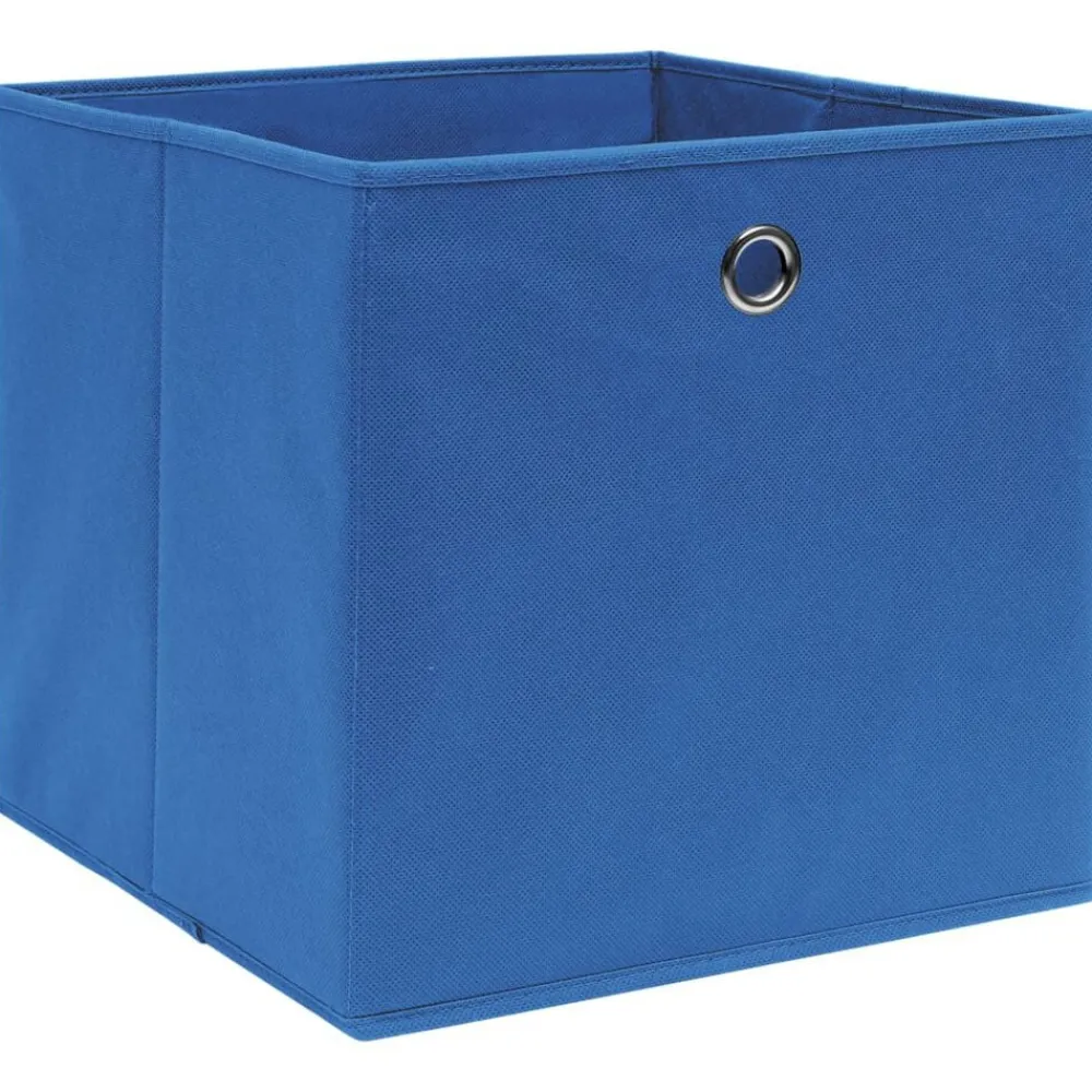 Opbergboxen 4 st 28x28x28 cm nonwoven stof>vidaXL Best