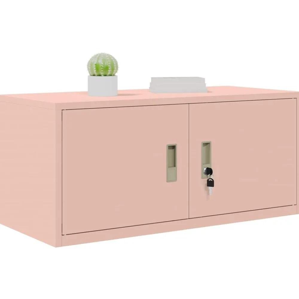 Opbergkast 90 x 40 x 40 cm Staal>vidaXL Online