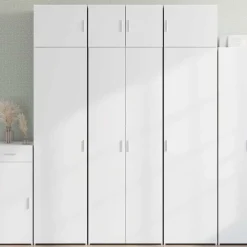 Opbergkast 70x42,5x225 cm bewerkt hout>vidaXL Outlet