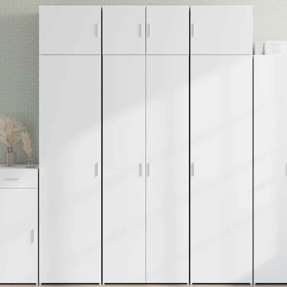 Opbergkast 70x42,5x225 cm bewerkt hout>vidaXL Outlet