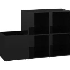 Opbergkast 105x35,5x70 cm bewerkt hout>vidaXL Outlet