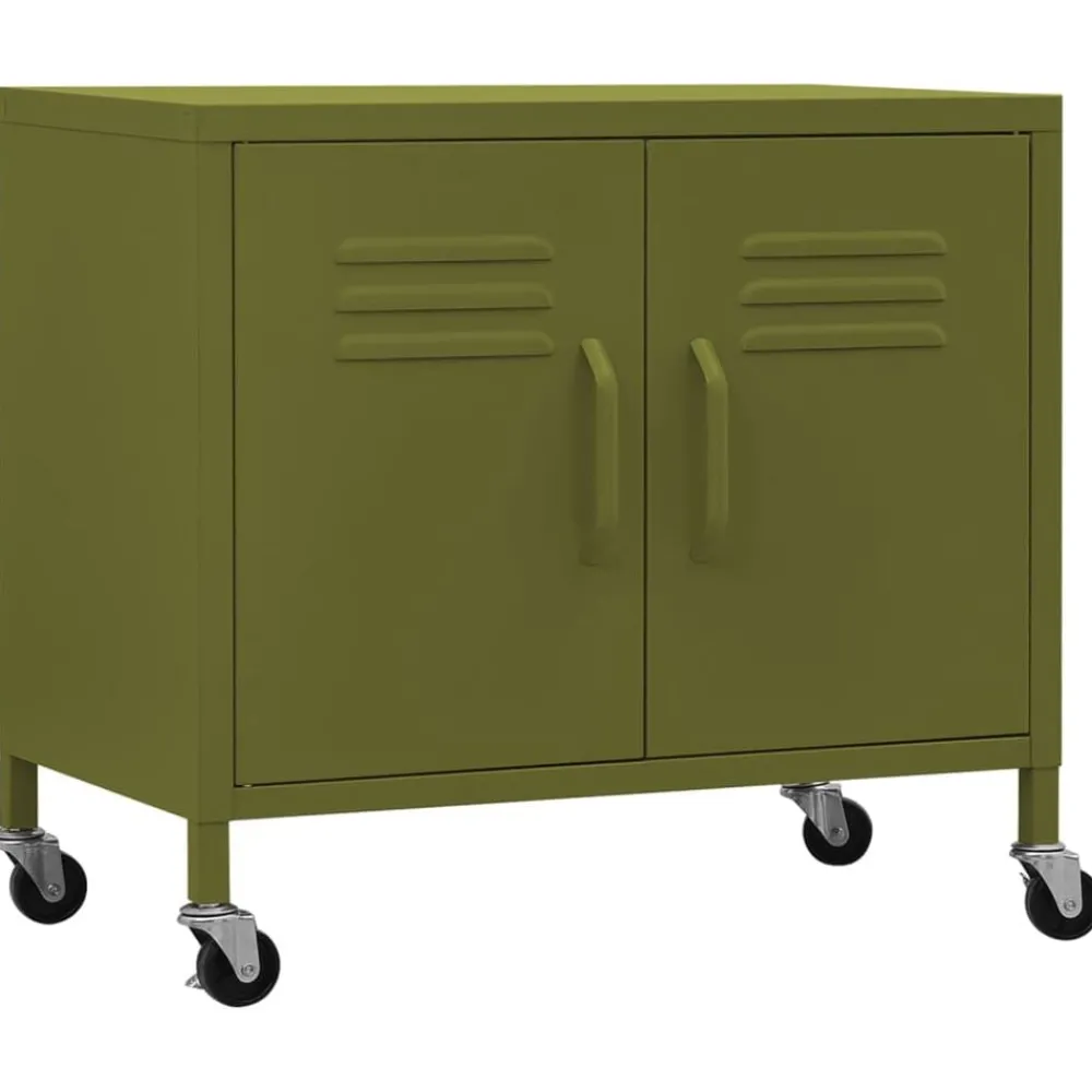 Opbergkast 60x35x56 cm staal>vidaXL Discount