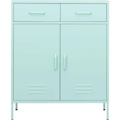 Opbergkast 80x35x101,5 cm staal mint>vidaXL Sale
