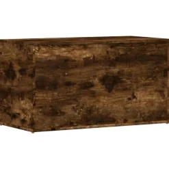 Opbergkist 84x42x46 cm bewerkt hout kleurig>vidaXL