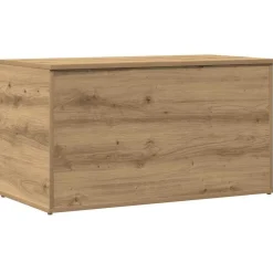 Kasten & Opbergmeubelen*vidaXL Opbergkist 84x42x46 cm bewerkt hout artisanaal eikenkleurig