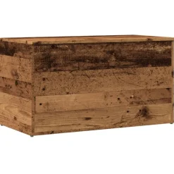 Kasten & Opbergmeubelen*vidaXL Opbergkist 84x42x46 cm bewerkt hout kleurig Oud hout