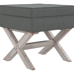 Opbergkruk 45x45x49 cm stof donker>vidaXL Outlet