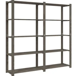 Opbergrek 5-laags 170x38x170 cm massief grenenhout>vidaXL Sale