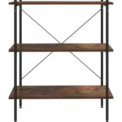 Opbergrek 3-laags 80x40x92 cm zwart en naturel><noscript><img width=