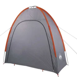 Buitensport*vidaXL Opbergtent waterdicht Grijs en oranje