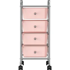 Opbergtrolley met 4 lades mobiel kunststof>vidaXL Sale