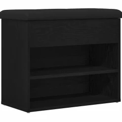 Opslagbank met plank 62 x 32 x 50 cm Bewerkt hout>vidaXL Best