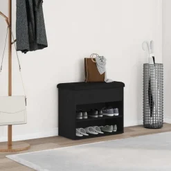 Opslagbank met plank 62 x 32 x 50 cm Bewerkt hout>vidaXL Best