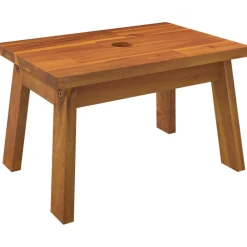 Stoelen*vidaXL Opstapkruk 38x26x22 cm massief acaciahout