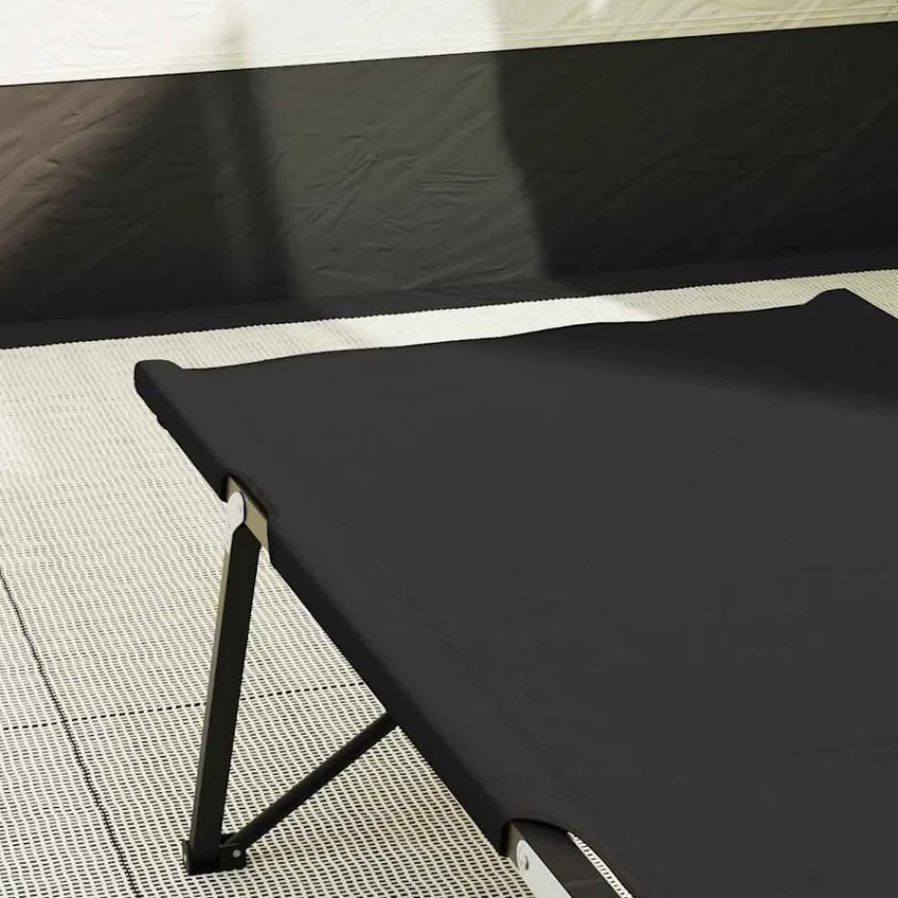 Opvouwbaar Camping Bed 206 x 76 x 74 cm Oxford en Staal>vidaXL Best