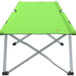Opvouwbaar Camping Bed Groen 194 x 62,5 x 42,5 cm><noscript><img width=