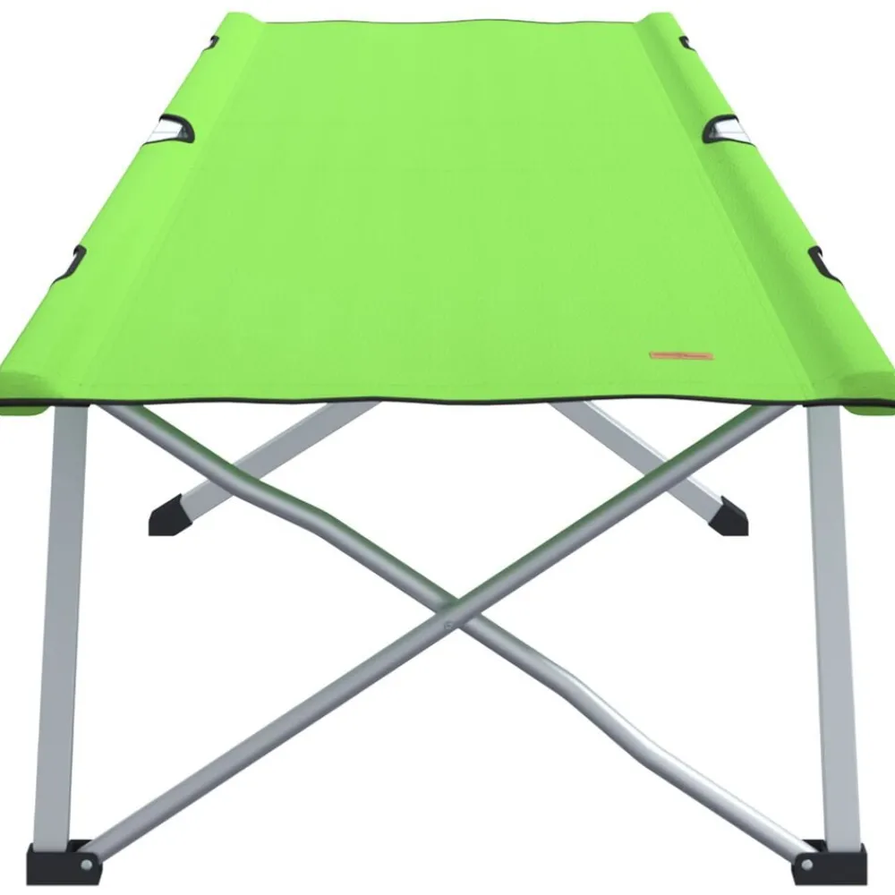 Opvouwbaar Camping Bed Groen 194 x 62,5 x 42,5 cm>vidaXL Discount