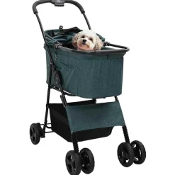 Opvouwbare Huisdierenwagen 81 x 47 x 99 cm Polyester>vidaXL Best
