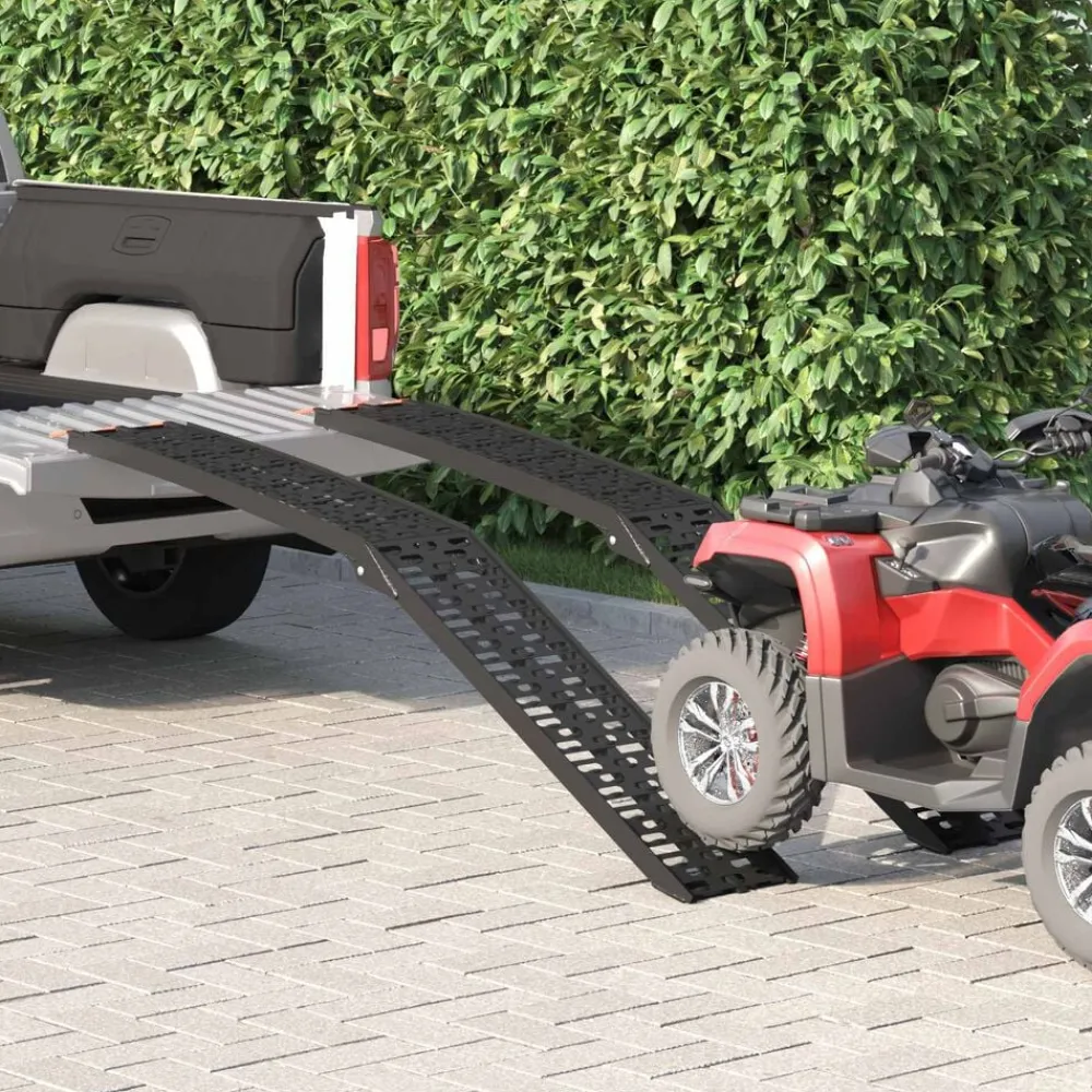 Opvouwbare motorfiets oprijplaat 340 kg per oprijplaat 2 pcs>vidaXL Sale
