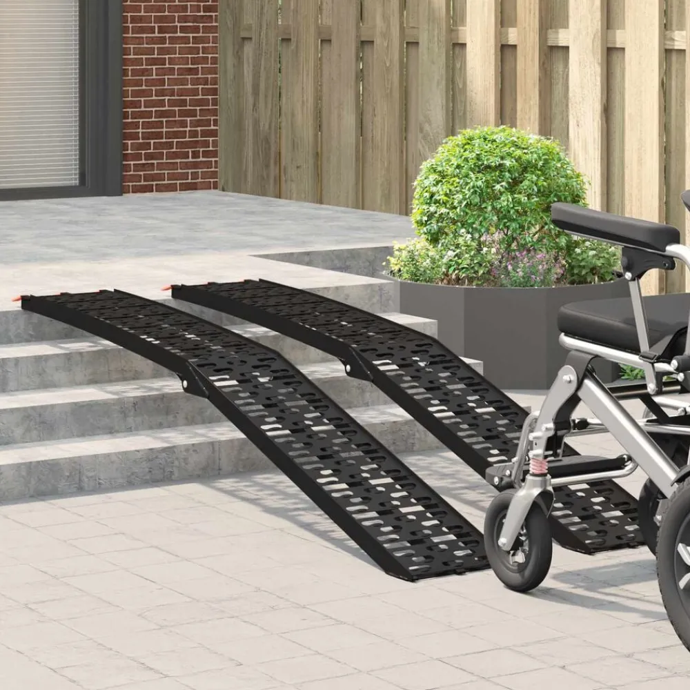 Opvouwbare motorfiets oprijplaat 340 kg per oprijplaat 2 pcs>vidaXL Sale