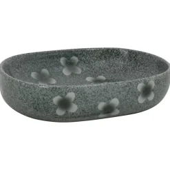 Sanitair & Loodgietersbenodigdheden*vidaXL Opzetwasbak ovaal 59x40x14 cm keramiek Blauw