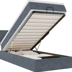 Ottoman bed met matras 80x200cm fluweel>vidaXL Hot
