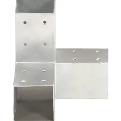 Paalverbinding Y-vorm 71x71 mm gegalvaniseerd metaal>vidaXL Best