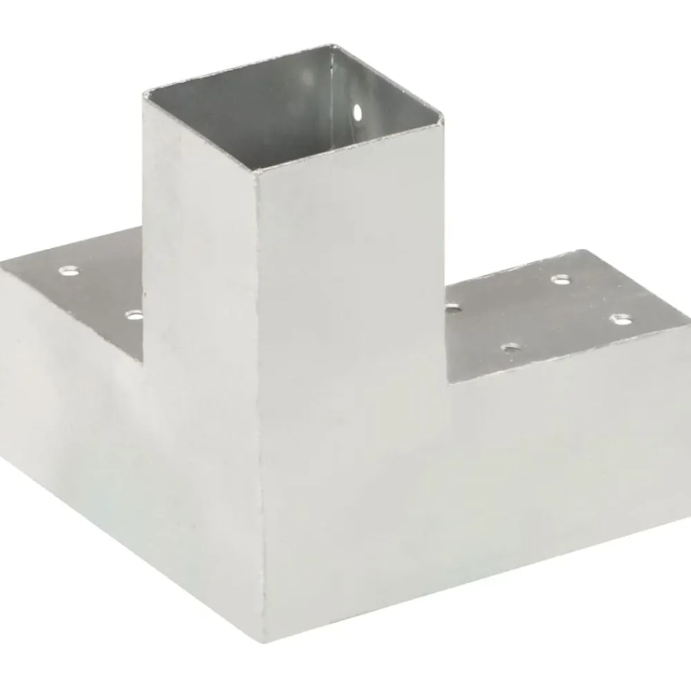 Paalverbinding Y-vorm 71x71 mm gegalvaniseerd metaal>vidaXL Best