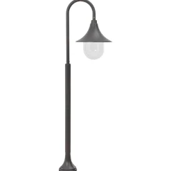 Paalverlichting tuin E27 120 cm aluminium>vidaXL Best