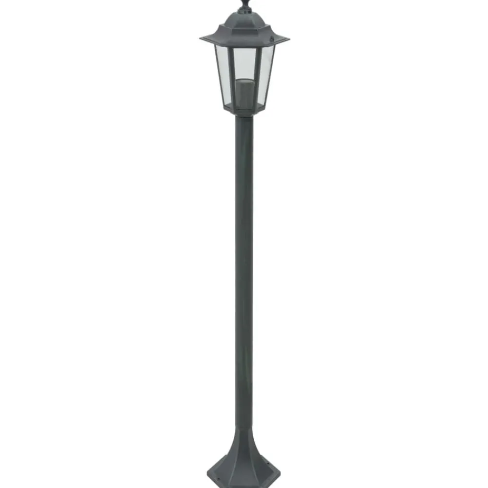 Paalverlichting voor tuin E27 110 cm aluminium 6 st>vidaXL Hot