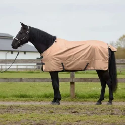 Buitensport*vidaXL Paardendeken 75 cm Polyester Cappuccino