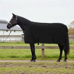 Buitensport*vidaXL Paardendeken 75 cm Polyester Zwart