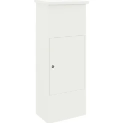 Pakket inwerp box met opslag 44,5 x 29 x 110,5 cm Staal>vidaXL Clearance