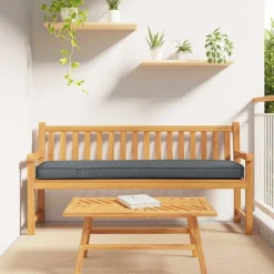 Woon- & Tuinaccessoires*vidaXL Palet Kussen 180 x 40 x 8 cm Oxford Stof Antraciet
